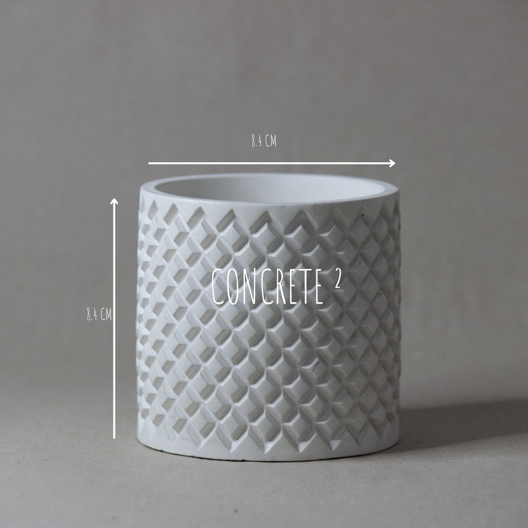 Le pot en béton CONCRETE², artisanat français