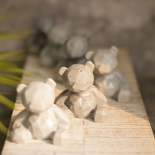 Ours en béton, BARRY, fabrication artisanale française