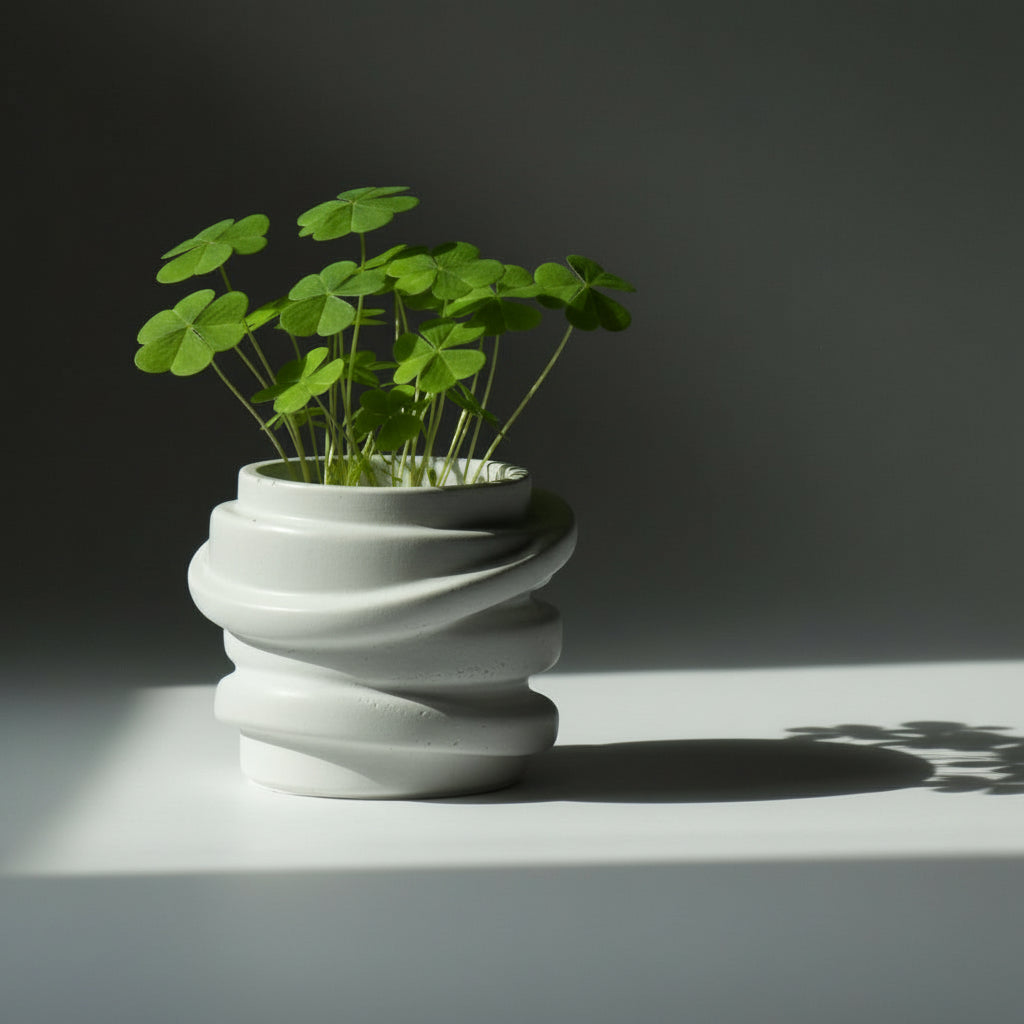 Le pot en béton MELI, artisanat français