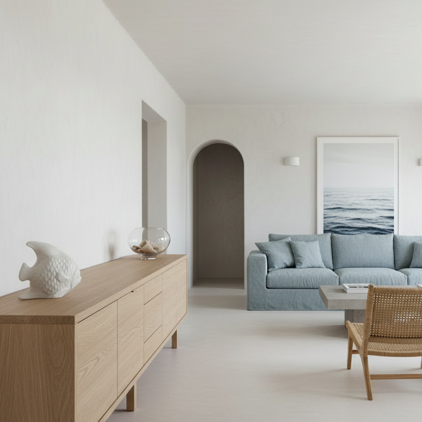 Le poisson tropicale PISCIS en béton, fabrication artisanale