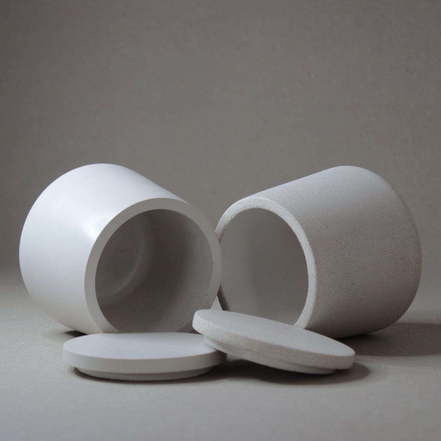 Le pot et son couvercle ALVEA, artisanat français